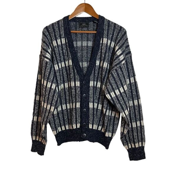 Sears the mens store blue cardigan. Size small/ 36 - Picture 1 of 10